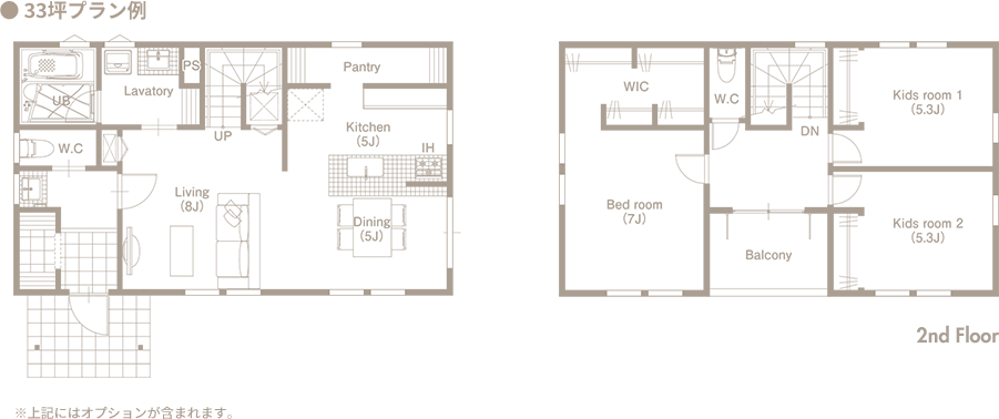 33坪プラン例